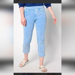 Belle Beach by Kim Gravel  Delray Denim Cropped Jean